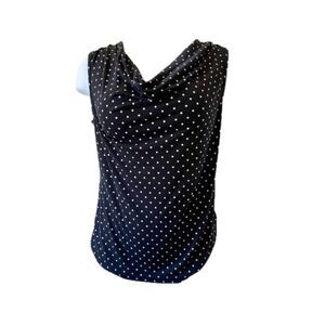 CHARTER CLUB Drape Front Sleeveless Blouse | EUC | Medium